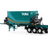 Drake ZT09263 AUSTRALIAN O’Phee BoxLoader Side Loading Trailer with Container - Toll - Scale 1:50