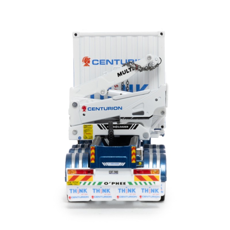 Drake ZT09286 AUSTRALIAN O’Phee BoxLoader Side Loading Trailer with Container - Centurion - Scale 1:50