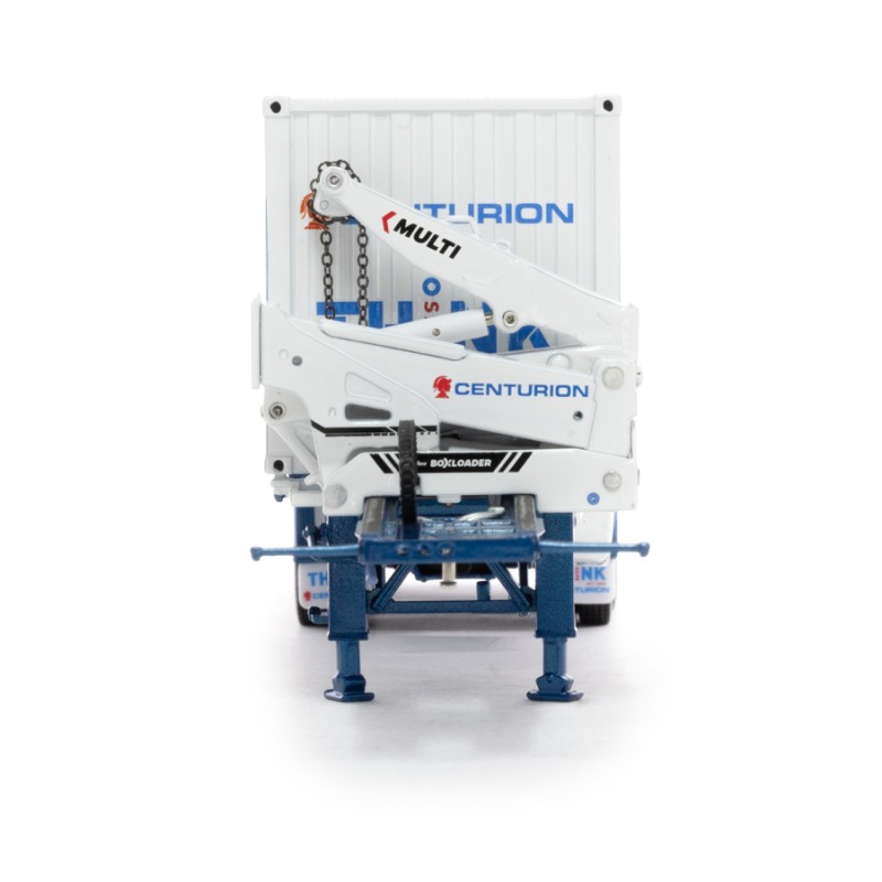 Drake ZT09286 AUSTRALIAN O’Phee BoxLoader Side Loading Trailer with Container - Centurion - Scale 1:50