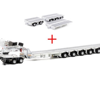 Drake ZT09312AB AUSTRALIAN Drake 7x8 Steerable Trailer with 2x8 Dolly & Accessory Set S & S Heavy Haulage - Scale 1:50
