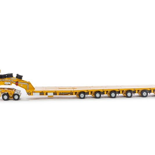 Drake ZT09314 AUSTRALIAN Heavy Haulage Drake 7x8 Steerable Trailer with 2x8 Dolly TJ Clark & Sons - Scale 1:50