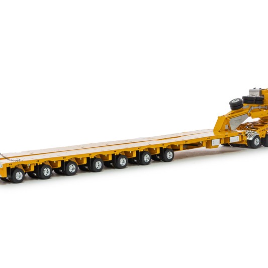Drake ZT09314 AUSTRALIAN Heavy Haulage Drake 7x8 Steerable Trailer with 2x8 Dolly TJ Clark & Sons - Scale 1:50