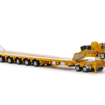 Drake ZT09314 AUSTRALIAN Heavy Haulage Drake 7x8 Steerable Trailer with 2x8 Dolly TJ Clark & Sons - Scale 1:50