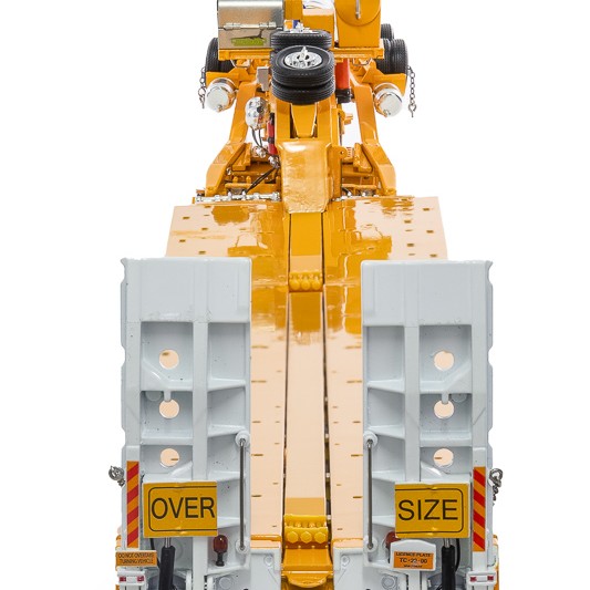 Drake ZT09314 AUSTRALIAN Heavy Haulage Drake 7x8 Steerable Trailer with 2x8 Dolly TJ Clark & Sons - Scale 1:50