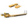 Drake ZT09314AB AUSTRALIAN Heavy Haulage Drake 7x8 Steerable Trailer with 2x8 Dolly & Accessory Set TJ Clark & Sons - Scale 1:50