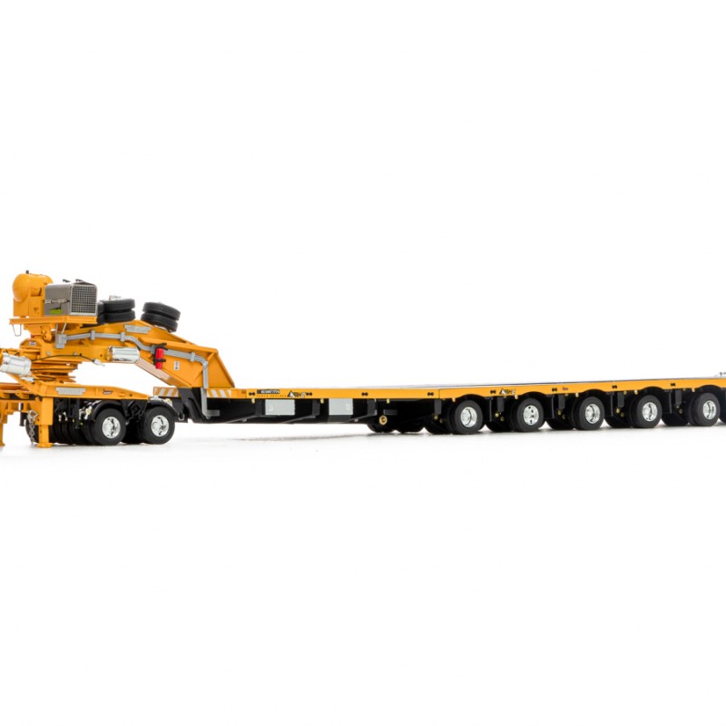 Drake ZT09315 AUSTRALIAN Heavy Haulage Drake 7x8 Steerable Trailer with 2x8 Dolly Big Hill Cranes - Scale 1:50