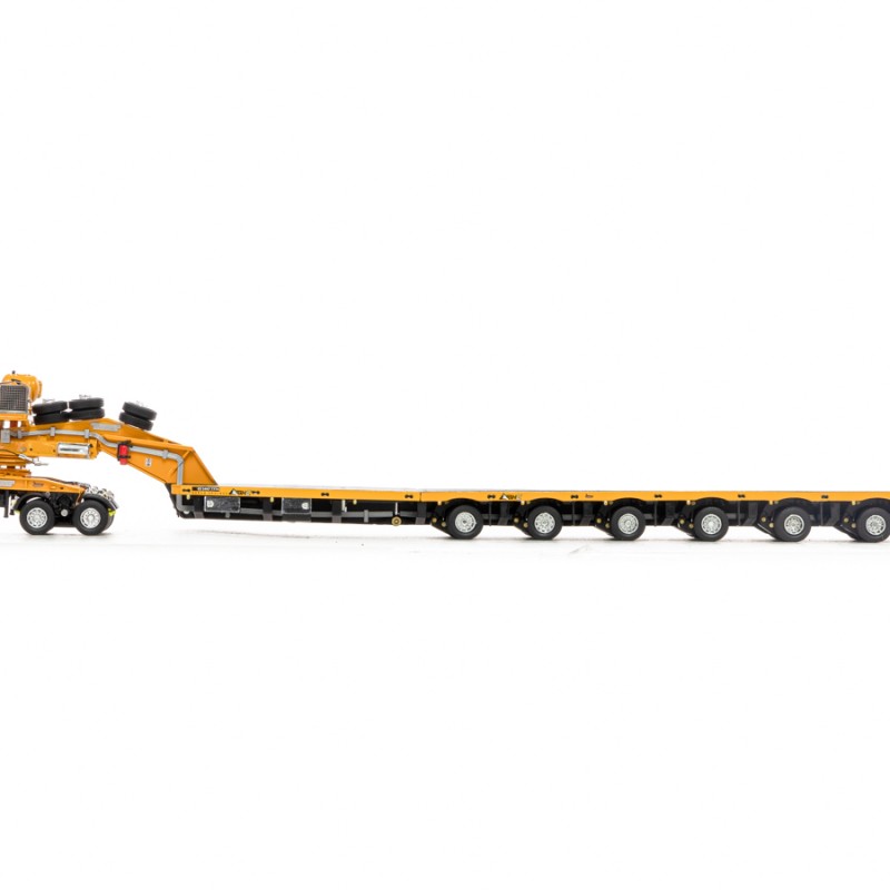 Drake ZT09315 AUSTRALIAN Heavy Haulage Drake 7x8 Steerable Trailer with 2x8 Dolly Big Hill Cranes - Scale 1:50