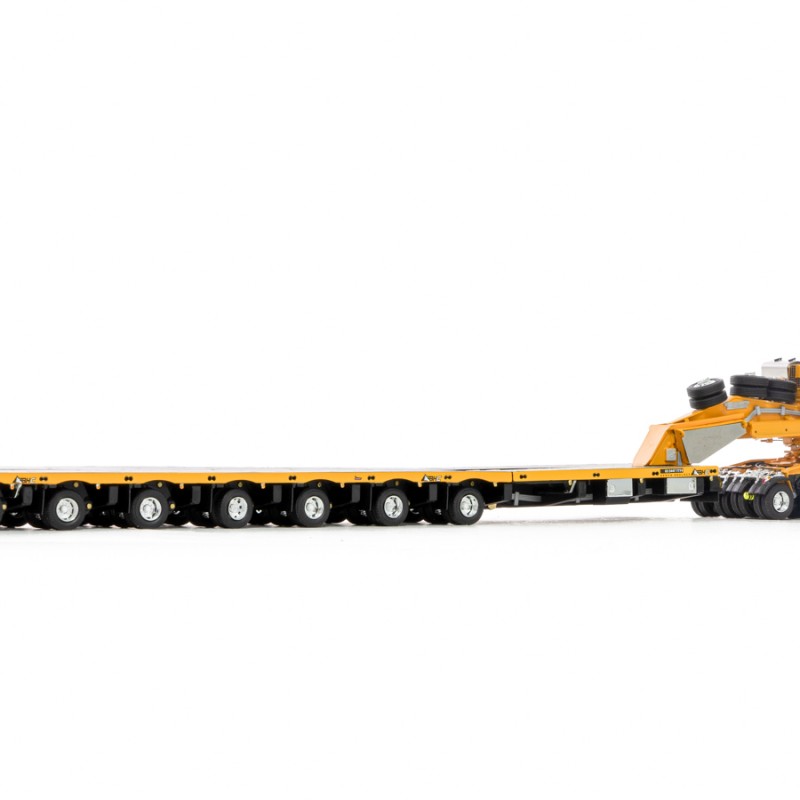 Drake ZT09315 AUSTRALIAN Heavy Haulage Drake 7x8 Steerable Trailer with 2x8 Dolly Big Hill Cranes - Scale 1:50