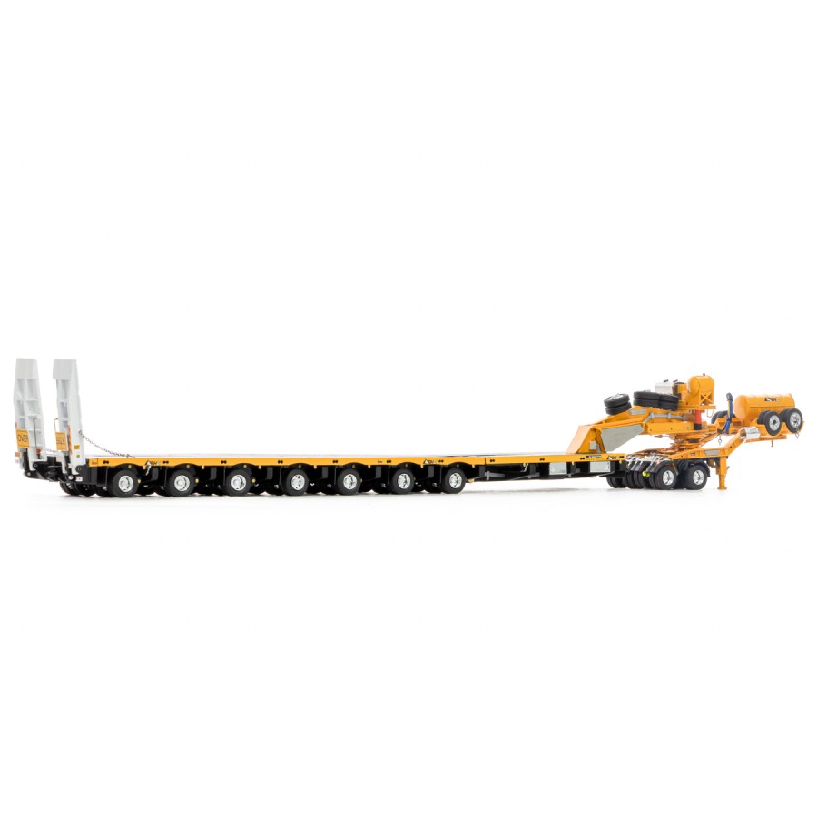 Drake ZT09315 AUSTRALIAN Heavy Haulage Drake 7x8 Steerable Trailer with 2x8 Dolly Big Hill Cranes - Scale 1:50