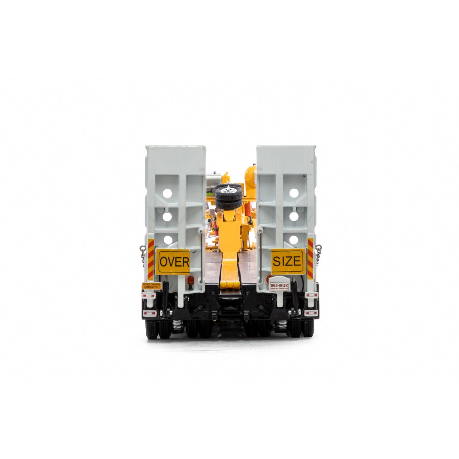 Drake ZT09315 AUSTRALIAN Heavy Haulage Drake 7x8 Steerable Trailer with 2x8 Dolly Big Hill Cranes - Scale 1:50