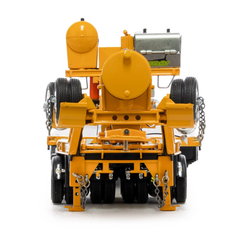 Drake ZT09315 AUSTRALIAN Heavy Haulage Drake 7x8 Steerable Trailer with 2x8 Dolly Big Hill Cranes - Scale 1:50