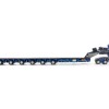 Drake ZT09318 AUSTRALIAN Heavy Haulage Drake 7x8 Steerable Trailer with 2x8 Dolly Blue Grey - Scale 1:50