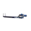 Drake ZT09318 AUSTRALIAN Heavy Haulage Drake 7x8 Steerable Trailer with 2x8 Dolly Blue Grey - Scale 1:50