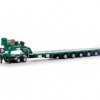 Drake ZT09325 AUSTRALIAN Heavy Haulage Drake 7x8 Steerable Trailer with 2x8 Dolly Metallic Green - Scale 1:50