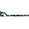 Drake ZT09325 AUSTRALIAN Heavy Haulage Drake 7x8 Steerable Trailer with 2x8 Dolly Metallic Green - Scale 1:50