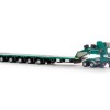 Drake ZT09325 AUSTRALIAN Heavy Haulage Drake 7x8 Steerable Trailer with 2x8 Dolly Metallic Green - Scale 1:50