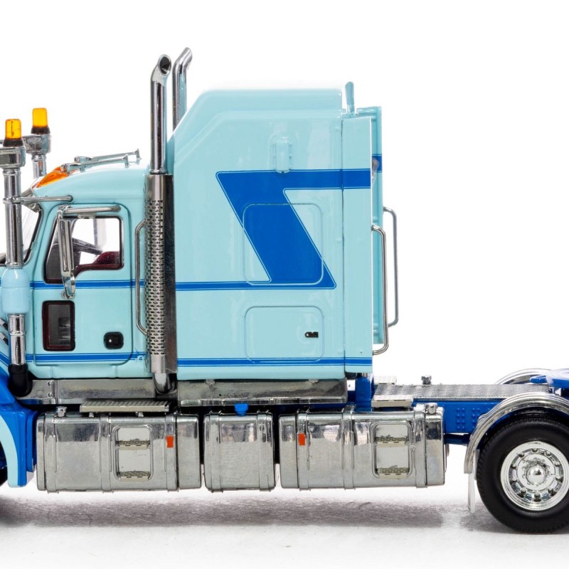 Drake Collectibles Z01511 - Australian Mack Super-liner Prime Mover Truck 6x4 McAleese Style Light Blue - Scale 1:50