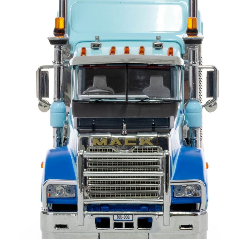 Drake Collectibles Z01511 - Australian Mack Super-liner Prime Mover Truck 6x4 McAleese Style Light Blue - Scale 1:50