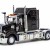 Drake Collectibles Z01516 - Australian Mack Super-liner Prime Mover Truck 6x4 Late Edition Black - Scale 1:50