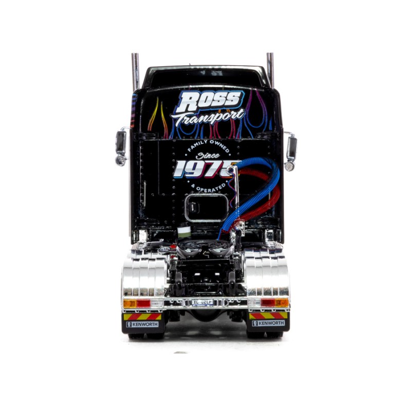 Drake Collectibles Z01587 AUSTRALIAN KENWORTH T909 PRIME MOVER TRUCK Ross Transport Rainbow Truck - Scale 1:50