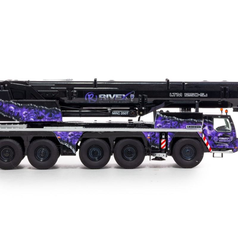 Drake NZG 959/26 LIEBHERR LTM 1250-5.1 Mobile Crane Rivex Crane - Scale 1:50