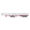 Drake ZT09267 AUSTRALIAN Maxitrans B Double Flat Top Trailer Set Dawson's Haulage - Scale 1:50
