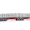 Drake ZT09267 AUSTRALIAN Maxitrans B Double Flat Top Trailer Set Dawson's Haulage - Scale 1:50