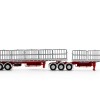 Drake ZT09267 AUSTRALIAN Maxitrans B Double Flat Top Trailer Set Dawson's Haulage - Scale 1:50