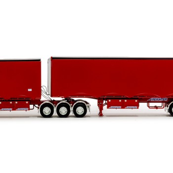 Drake ZT09278 - Australian MaxiTRANS Eziliner B Double Set Red / Red - Scale 1:50