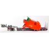 Drake ZT09329 Drake 2x8 Dolly and 4x8 Dragline Bucket Trailer with ESCO Bucket NHH - Scale 1:50