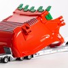 Drake ZT09330 Drake 2x8 Dolly and 4x8 Dragline Bucket Trailer with ESCO Bucket S & S Heavy Haulage - Scale 1:50