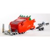 Drake ZT09330 Drake 2x8 Dolly and 4x8 Dragline Bucket Trailer with ESCO Bucket S & S Heavy Haulage - Scale 1:50
