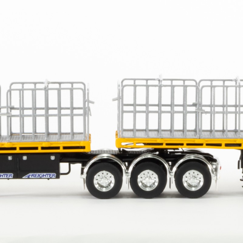 Drake ZT09360 Kenworth K200 Prime Mover with Maxitrans Freighter B Double Combination Big Hill Cranes - Scale 1:50