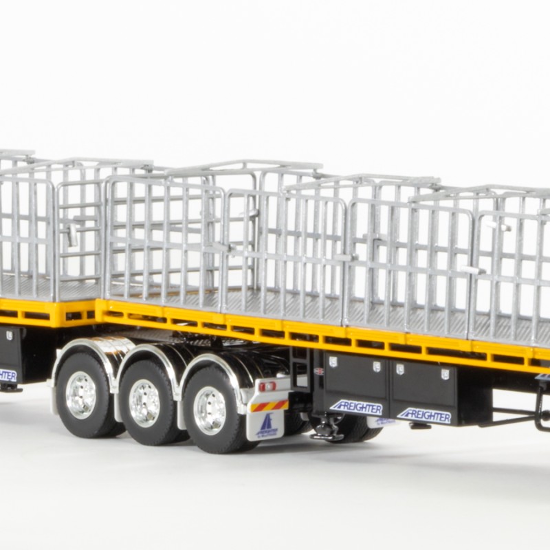 Drake ZT09360 Kenworth K200 Prime Mover with Maxitrans Freighter B Double Combination Big Hill Cranes - Scale 1:50