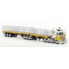 Drake ZT09360 Kenworth K200 Prime Mover with Maxitrans Freighter B Double Combination Big Hill Cranes - Scale 1:50