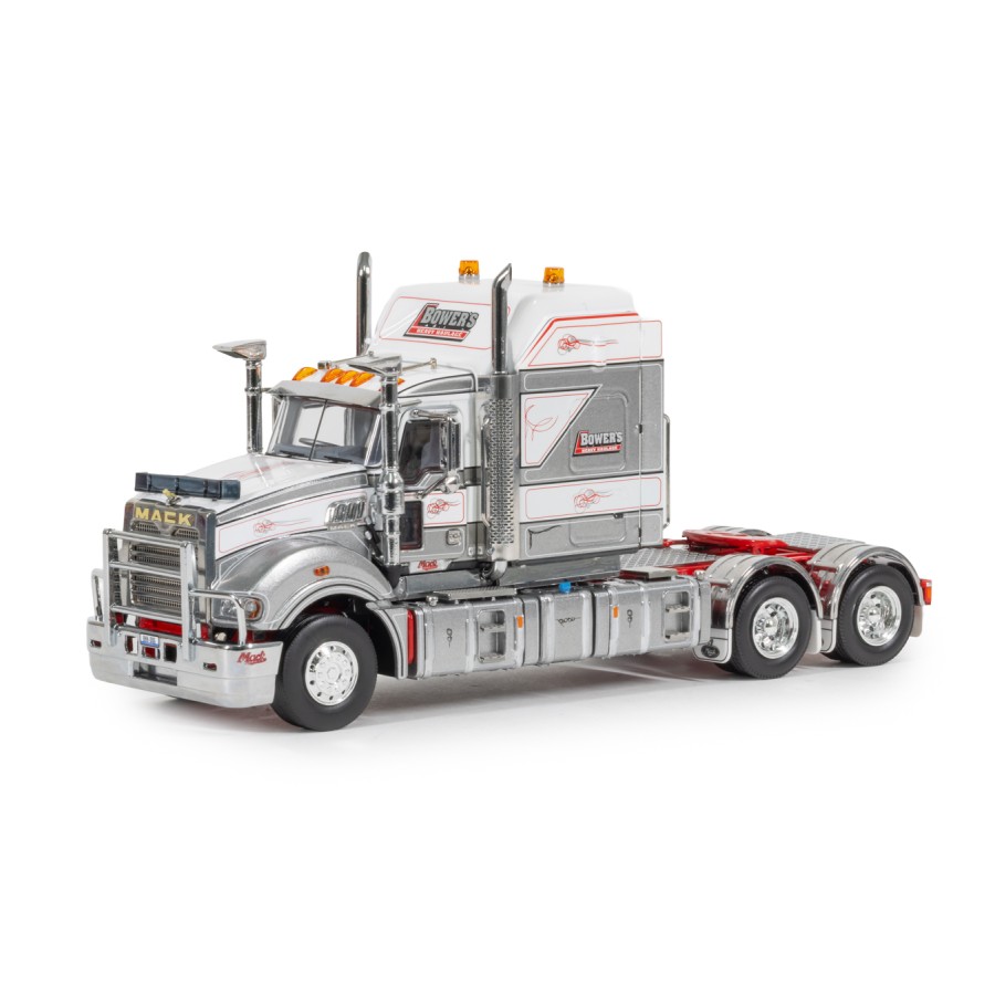 Drake Collectibles Z01593 - Australian Mack Super-liner Prime Mover Truck 6x4 Bowers  Heavy Haulage - Scale 1:50