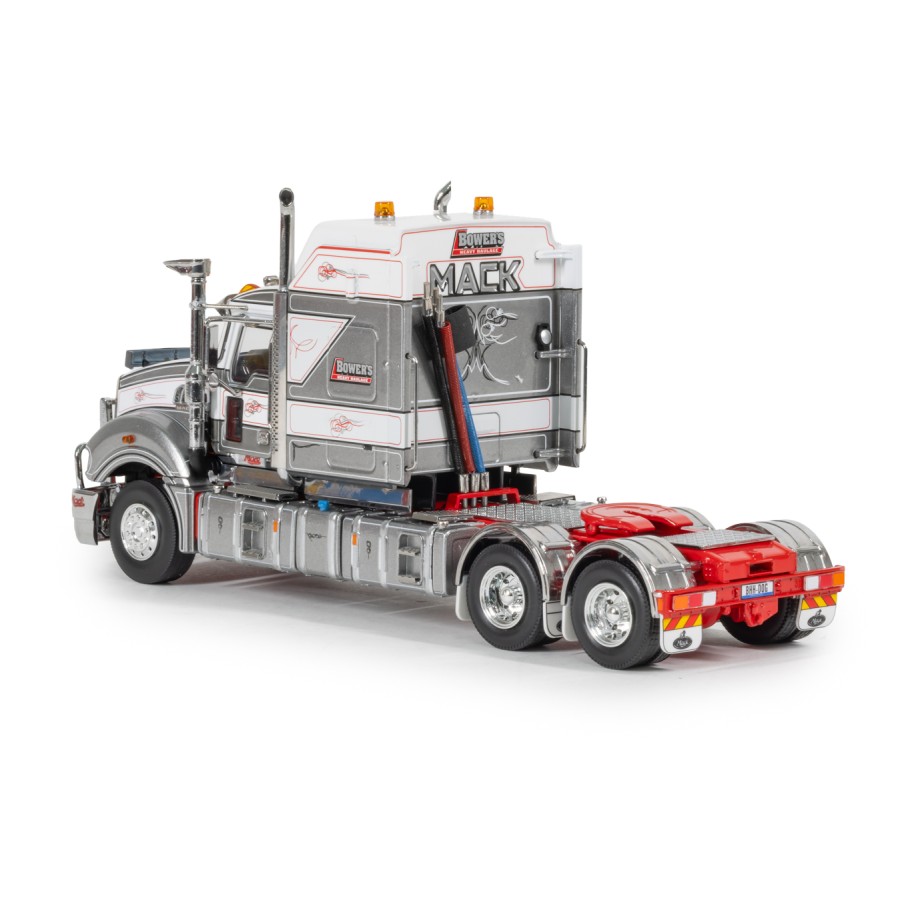 Drake Collectibles Z01593 - Australian Mack Super-liner Prime Mover Truck 6x4 Bowers  Heavy Haulage - Scale 1:50