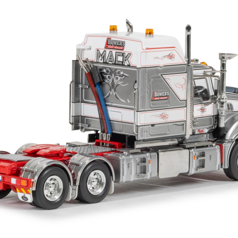 Drake Collectibles Z01593 - Australian Mack Super-liner Prime Mover Truck 6x4 Bowers  Heavy Haulage - Scale 1:50