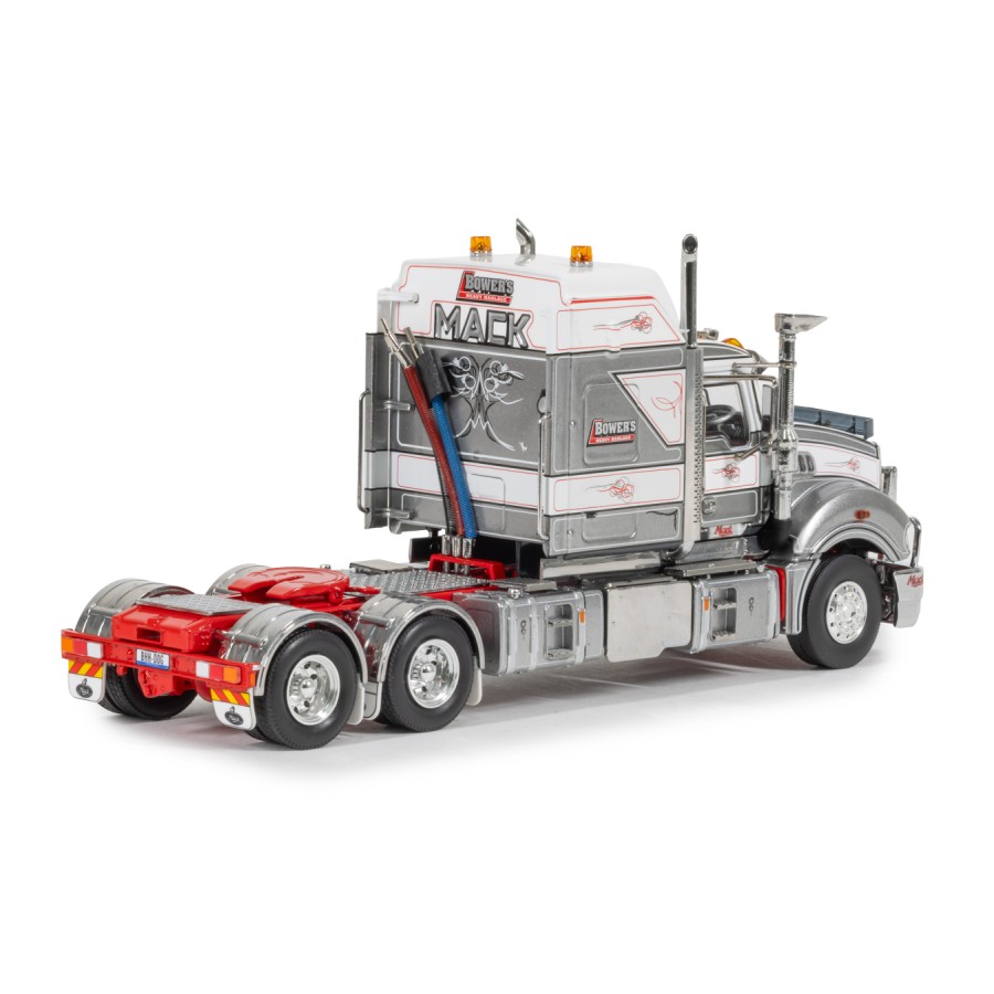 Drake Collectibles Z01593 - Australian Mack Super-liner Prime Mover Truck 6x4 Bowers  Heavy Haulage - Scale 1:50