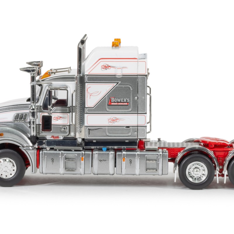 Drake Collectibles Z01593 - Australian Mack Super-liner Prime Mover Truck 6x4 Bowers  Heavy Haulage - Scale 1:50