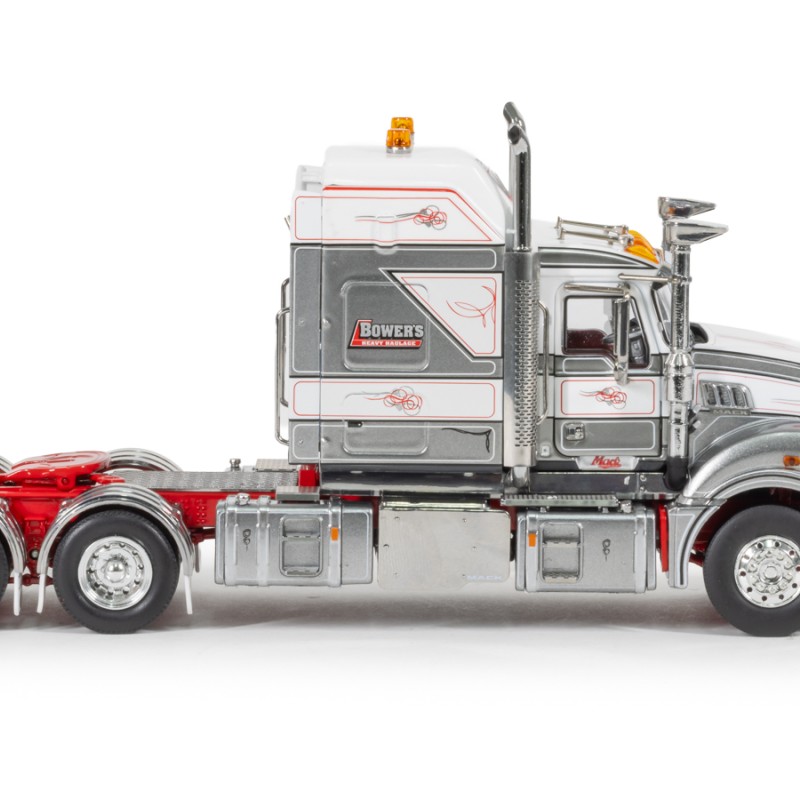 Drake Collectibles Z01593 - Australian Mack Super-liner Prime Mover Truck 6x4 Bowers  Heavy Haulage - Scale 1:50