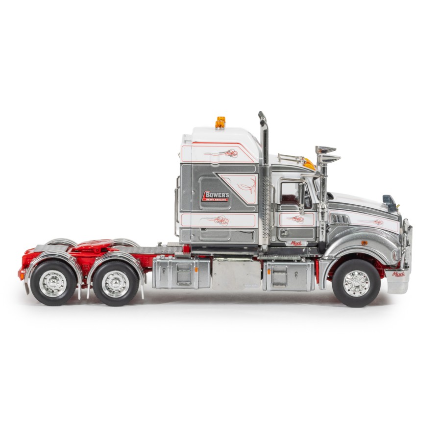 Drake Collectibles Z01593 - Australian Mack Super-liner Prime Mover Truck 6x4 Bowers  Heavy Haulage - Scale 1:50
