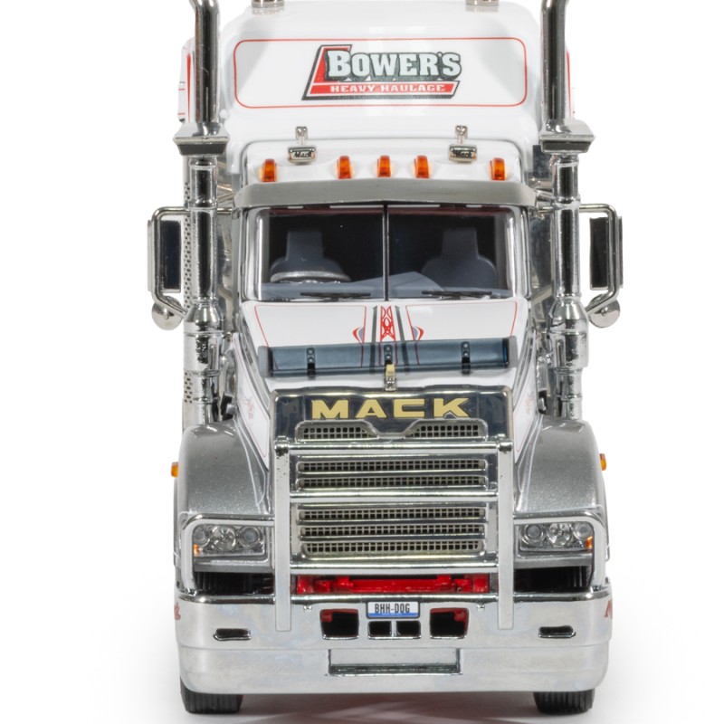 Drake Collectibles Z01593 - Australian Mack Super-liner Prime Mover Truck 6x4 Bowers  Heavy Haulage - Scale 1:50