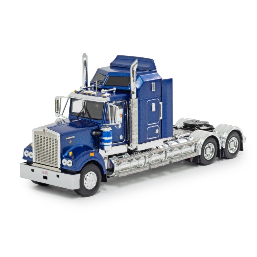 Drake Collectibles Z01603 - Kenworth T900 6x4 Prime Mover - Metallic Blue  - Scale 1:50