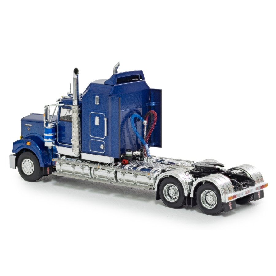 Drake Collectibles Z01603 - Kenworth T900 6x4 Prime Mover - Metallic Blue  - Scale 1:50