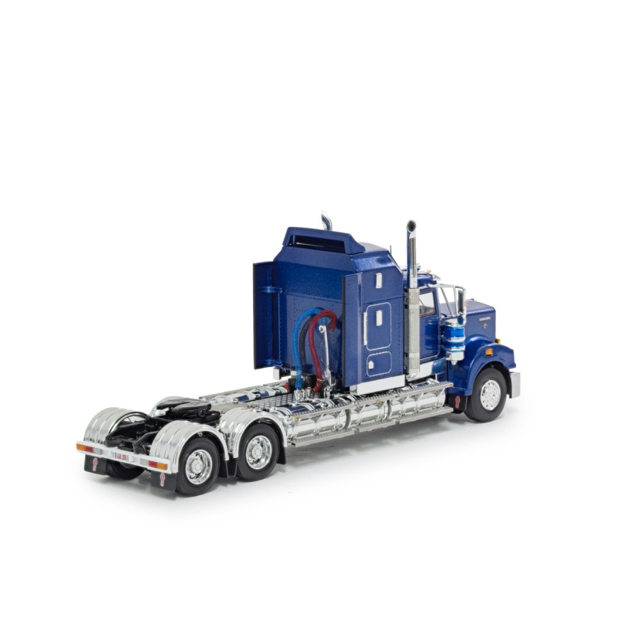 Drake Collectibles Z01603 - Kenworth T900 6x4 Prime Mover - Metallic Blue  - Scale 1:50