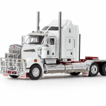 Drake Collectibles Z01638 AUSTRALIAN KENWORTH T909 PRIME MOVER TRUCK 6x4 White Red - Scale 1:50 