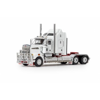 Drake Collectibles Z01638 AUSTRALIAN KENWORTH T909 PRIME MOVER TRUCK 6x4 White Red - Scale 1:50 