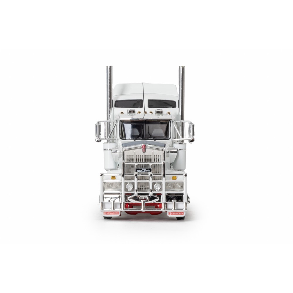 Drake Collectibles Z01638 AUSTRALIAN KENWORTH T909 PRIME MOVER TRUCK 6x4 White Red - Scale 1:50 