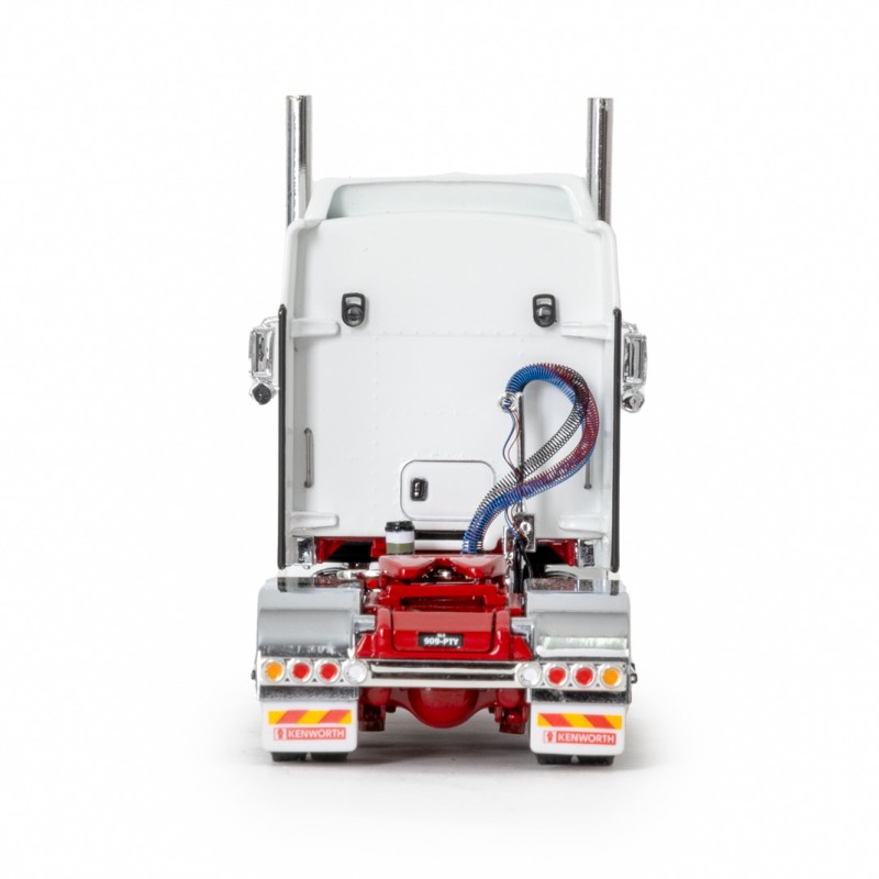 Drake Collectibles Z01638 AUSTRALIAN KENWORTH T909 PRIME MOVER TRUCK 6x4 White Red - Scale 1:50 